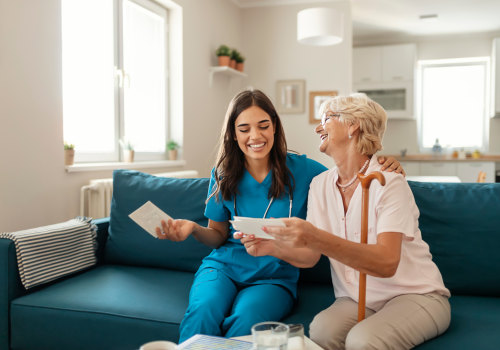 What are the goals of a home care nurse?